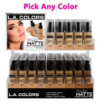 L.A. Colors LA Colors Truly Matte Foundation &quot;Pick Any Color&quot; - £4.80 GBP
