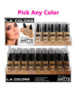 L.A. Colors LA Colors Truly Matte Foundation &quot;Pick Any Color&quot; - $114.04 MXN