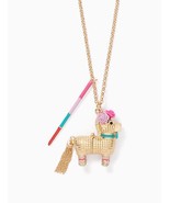 KATE SPADE 12K Gold-Plated Scenic Route Penny The Piñata Pendant Necklac... - £63.58 GBP