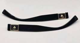 Versace Eyeglasses MOD 1274 1468  Black TEMPLE ARMS ONLY 140 mm - $543.11 MXN