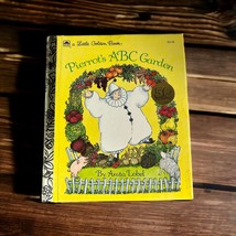 Pierrot&#39;s ABC Garden #312-04 A Little Golden Book 1992 Hardcover - £4.28 GBP