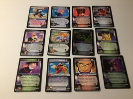 Dragon Ball Z Trading Cards Group of 12 Collectible Game Cards (DBZ-30) - £10.12 GBP