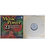 Music Power: 22 Original Hits, 22 Original Stars [Vinyl] Various Artists - $6.68 CAD