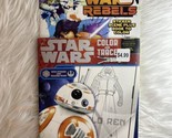 2 Disney Star Wars ~ Activity Books Color and Trace - $5.89