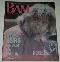 Grateful Dead BAM Magazine Vintage 1987 Jerry Garcia Bob Weir* - $39.99