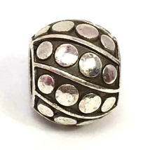 Brighton In The Groove Bead J92570, Silver Finish, New - $8.55