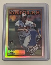 2023 Topps Chrome Update Gunnar Henderson RC 88CU-8 1988 Anniversary MLB Orioles - £7.52 GBP