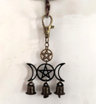 Hanging Witches Symbol Bells Style 4 - £6.79 GBP