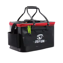 Portable Folding Fishing Bucket – Thickened EVA Live Fish Tank, Outdoor ... - $59.39