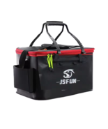Portable Folding Fishing Bucket – Thickened EVA Live Fish Tank, Outdoor ... - $59.39