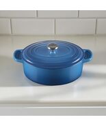 Le Creuset 6.75-Qt Enameled Cast Iron Oval Dutch Oven with Lid – Marseille - €339,44 EUR