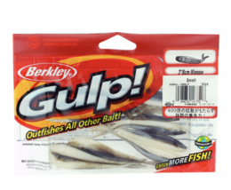 Berkley Gulp Minnow Soft Bait, 3&quot;, Pack of 12, Smelt - £7.95 GBP