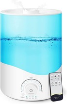 Cool Mist Humidifier for Bedroom：3.5L Essential Oil Diffuser with Remote... - £12.93 GBP