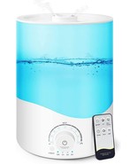 Cool Mist Humidifier for Bedroom：3.5L Essential Oil Diffuser with Remote... - £12.89 GBP