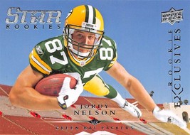 2008 Upper Deck Rookie Exclusives #RE51 Jordy Nelson RC Rooke Card Packers  - £0.69 GBP