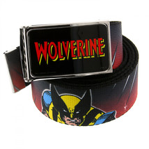 Wolverine Red Graphic Web Belt Black - £23.58 GBP