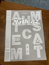 Saxon 87 Math (2nd Edition) 8/7 Test booklet ONLY - £39.32 GBP
