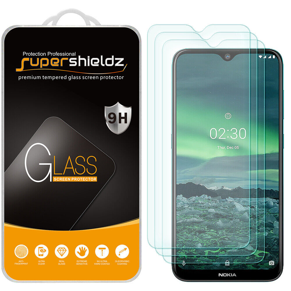 Primary image for 3-Pack Tempered Glass Screen Protector For Nokia 2.3