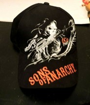 Sons of Anarchy Prospect Hat Road Gear (Reaper w Gun) Very Rare - $39.55