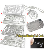 Fishing Gear Credit Card Multi-Tool – Outdoor Camping Equipment Survival... - $17.70 CAD