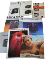 Vintage Leica Leitz Camera Pamphlets Lot 70s 80s - $22.72