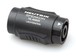 Neutrik speakON adapter Lockable 4 pole Model NL4MMX - £4.05 GBP