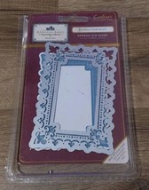 Crafters Companion Downton Abbey Metal Die 4x2.5 Family Portrait Frame Edge - $12.20