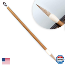 Qi Ming Wen Fang Chinese Calligraphy Brush, Weasel Hair, Seal/Clerical/R... - $33.56