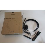 Logitech USB Headset Mono H570e Black New Single Ear - $183.60 MXN