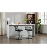 Rattan Bar Stools (Set of 2) w/ Footrest - $289.94 CAD