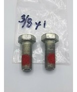 3/8-16x1 Stainless Hex Head Bolts - Qty 2 with thread lock - £3.11 GBP
