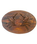 Wooden Crab Wall Art Plaque - $772.27 MXN