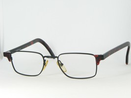 ROBERT LA ROCHE 521 CA604 Schwarz/Rot Brille Rahmen 49-19-150 (Notizzettel) - $95.56