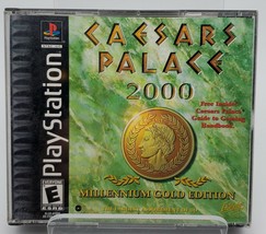 Caesars Palace 2000: Millennium Gold Edition (Sony PlayStation 1, 2000) CIB - £4.45 GBP