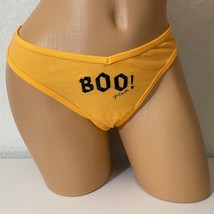 Victoria&#39;s Secret Pink Boo Halloween Cotton Thong Underwear Panty - XL *NWT - £9.63 GBP