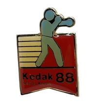 Kodak 1988 Seoul South Korea Boxing Olympics USA Olympic Games Lapel Hat... - £4.67 GBP