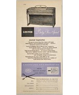1949 Print Ad Lester Betsy Ross Spinet Piano Lester,Pennsylvania - £13.28 GBP