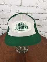 B&amp;L Lumber Company Trucker Hat Green Mesh Snapback Vintage Collectible - £9.46 GBP