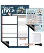Boho Rainbow Magnetic Meal Planner | Weekly | Calendar &amp; Planners - $27.15 CAD