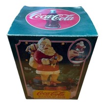 Coca Cola Coke Santa Claus Mechanical Bank Ertl Train 1994 Unopened Box - $28.74
