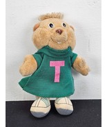 Vintage Alvin And The Chipmunks Plush Theodore Stuffed Animal Green 6&quot; 1987 - €5,07 EUR