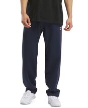 Reebok Mens Fleece Sweat Pants Navy Size Medium Versatile Elastic Drawst... - $27.99