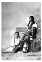 Chief Spotted Tail &amp; His Wife Native Americans 4X6 Photo - £6.31 GBP