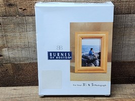 Burnes Of Boston Photo Picture Frame 3.5&quot; x 5&quot; Aubrey Cherry - NEW IN BOX - £17.49 GBP