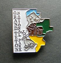 Grand Teton National Park Lapel Pin Badge 1 Inch Wyoming Us State - £4.50 GBP