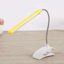XL-013 USB Clip Learning Eye-care Desk Lamp LED Plastic Base Long Tube B... - $3.99