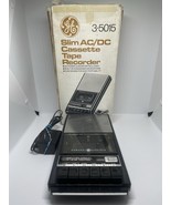 Vtg GE General Electric Model 3-5015 A Battery Operated Cassette Tape Pl... - $347.67 MXN