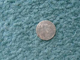 CANADA SILVER 5 Cent Coin c1883 H ....Read Description RARE FIND  - $190.06 MXN