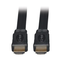Tripp Lite P568-003-FL 3FT High Speed Hdmi Flat Cable Ultra Hd 4KX2K VIDEO/AUDIO - £22.17 GBP
