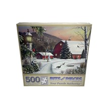 Jigsaw Puzzle In the Sill Light of Dawn Alan Giana 500 piece Winter Scene - $14.50